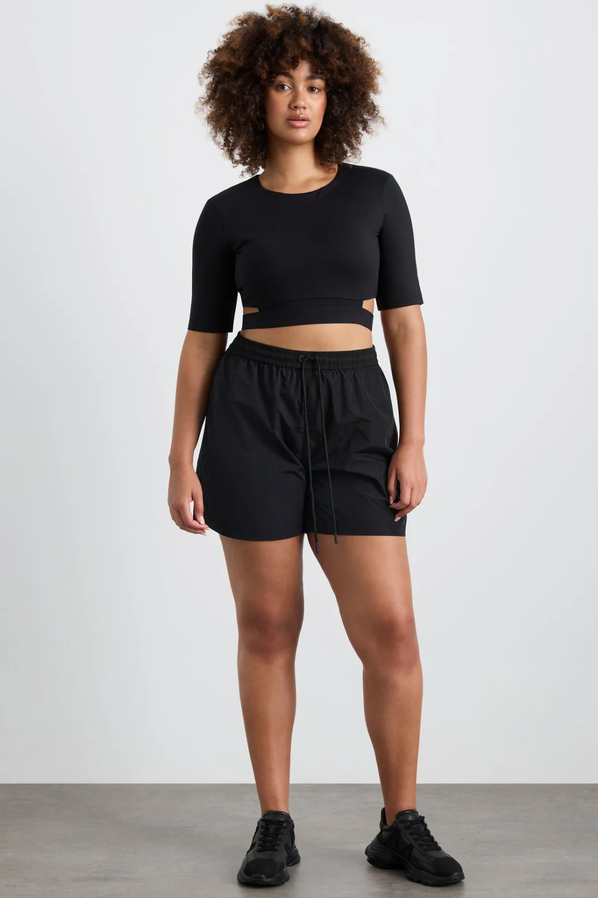 elasticated_cut_out_tee__10.webp Cheap Aje ATHLETICA Elasticated Cut Out Tee 195 Black