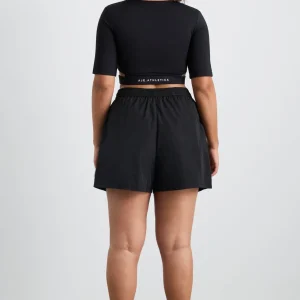 Cheap Aje ATHLETICA Elasticated Cut Out Tee 195 Black