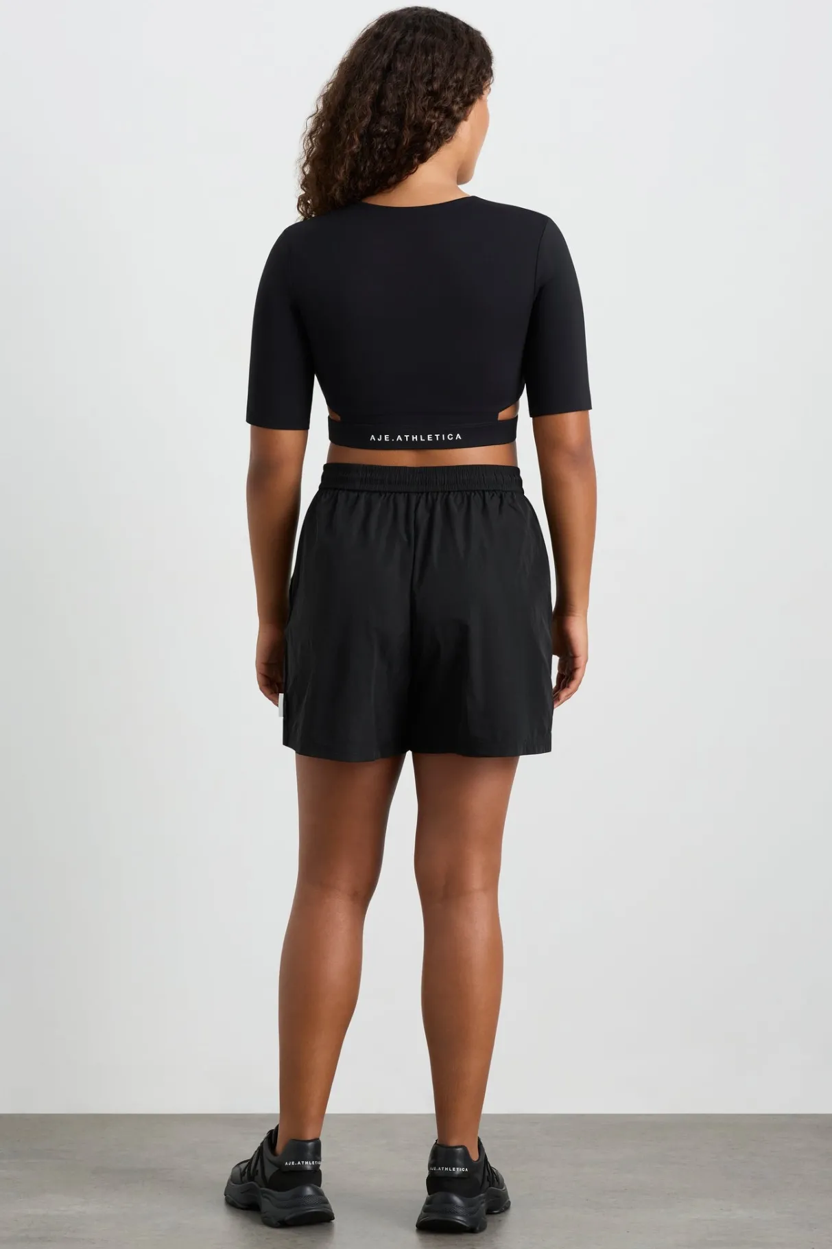 elasticated_cut_out_tee__8.webp Cheap Aje ATHLETICA Elasticated Cut Out Tee 195 Black