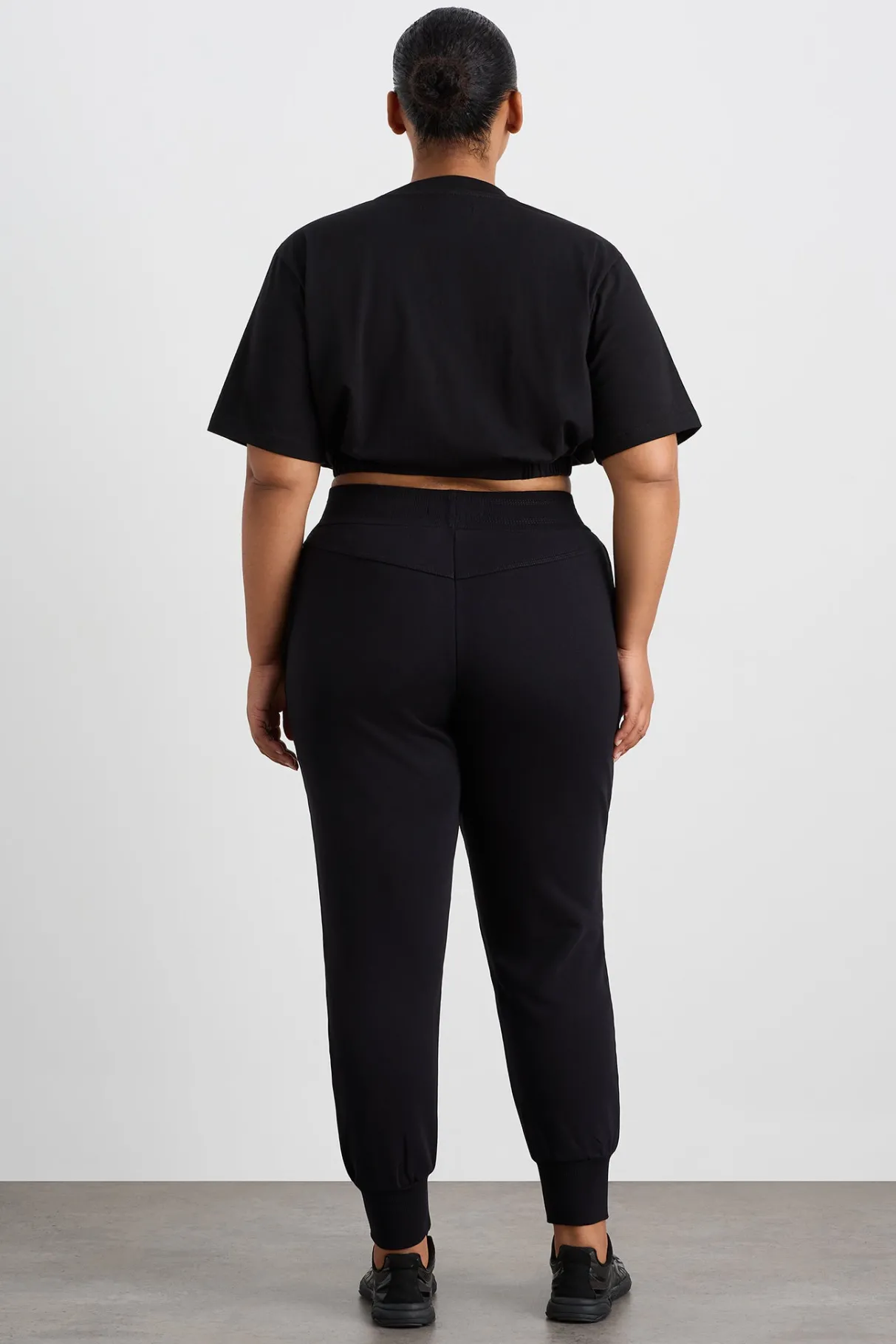 elasticated_logo_crop_tee__12.webp Hot Aje ATHLETICA Elasticated Logo Crop Tee 105 Black
