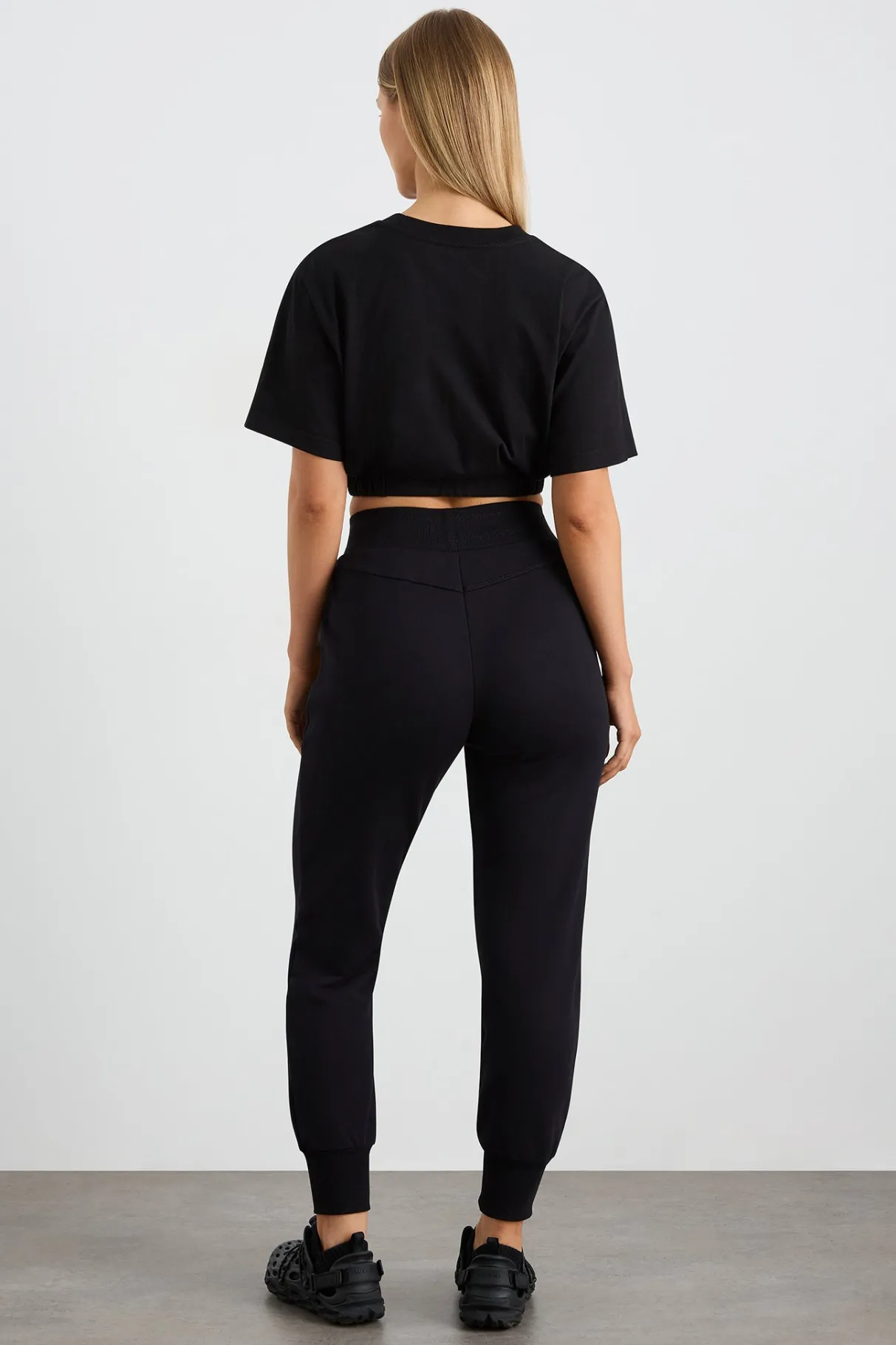 elasticated_logo_crop_tee__4.webp Hot Aje ATHLETICA Elasticated Logo Crop Tee 105 Black