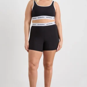 Shop Aje ATHLETICA Elasticated Sports Bra 337 Black