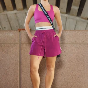 New Aje ATHLETICA Elasticated Spray Short 642 Power Pink