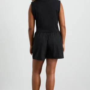 New Aje ATHLETICA Elasticated Spray Short 642 Black