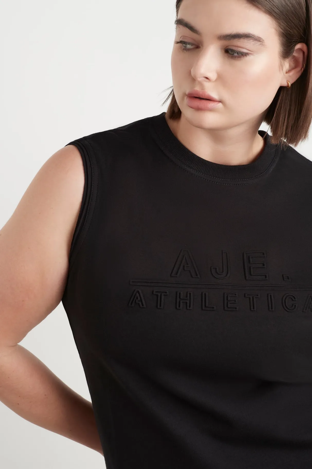 embossed_classic_logo_tank__12-1.webp Cheap Aje ATHLETICA Embossed Classic Logo Tank 101 Black