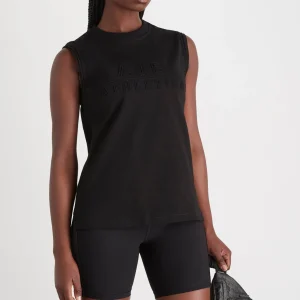 Cheap Aje ATHLETICA Embossed Classic Logo Tank 101 Black
