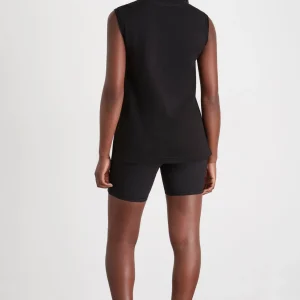 Cheap Aje ATHLETICA Embossed Classic Logo Tank 101 Black