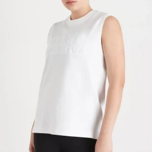 Sale Aje ATHLETICA Embossed Classic Logo Tank 101 White