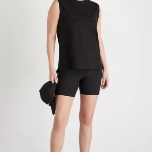 Cheap Aje ATHLETICA Embossed Classic Logo Tank 101 Black