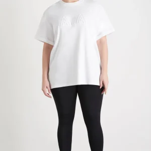 Online Aje ATHLETICA Embossed Classic Logo T-Shirt 103 White