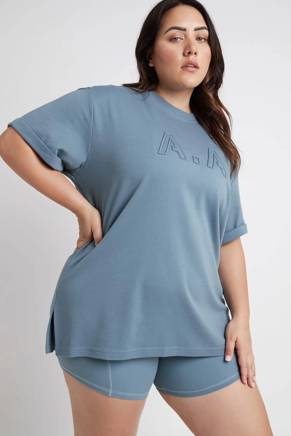 embossed_classic_logo_tshirt__12-1.webp Discount Aje ATHLETICA Embossed Classic Logo T-Shirt 103 Storm Blue