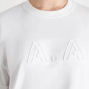 Online Aje ATHLETICA Embossed Classic Logo T-Shirt 103 White