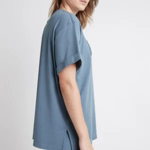 Discount Aje ATHLETICA Embossed Classic Logo T-Shirt 103 Storm Blue