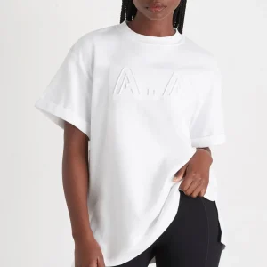 Online Aje ATHLETICA Embossed Classic Logo T-Shirt 103 White