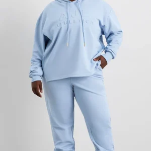 Cheap Aje ATHLETICA Embossed Logo Hoodie 428 Steel Blue