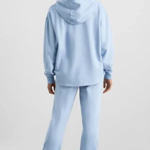Cheap Aje ATHLETICA Embossed Logo Hoodie 428 Steel Blue