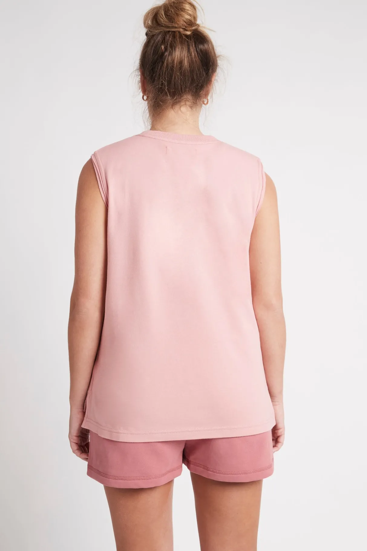 embossed_logo_tank__10.webp Discount Aje ATHLETICA Embossed Logo Tank 101 Rose Quartz/Rose Pink
