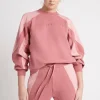 Best Aje ATHLETICA Embossed Signature Logo Crew Jumper 410 Rose Pink/Rose Quartz