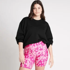 Best Sale Aje ATHLETICA Embossed Signature Logo Crew Jumper 414 Black
