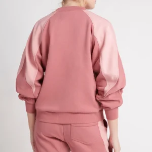 Best Aje ATHLETICA Embossed Signature Logo Crew Jumper 410 Rose Pink/Rose Quartz