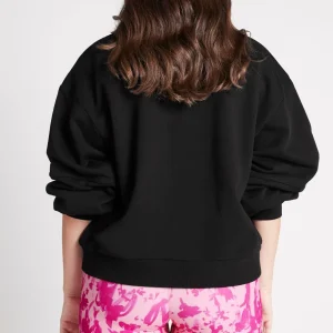 Best Sale Aje ATHLETICA Embossed Signature Logo Crew Jumper 414 Black