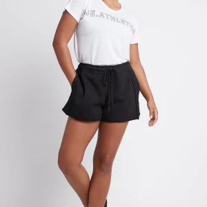 Online Aje ATHLETICA Embossed Signature Logo Sweat Shorts 603 Black/Black