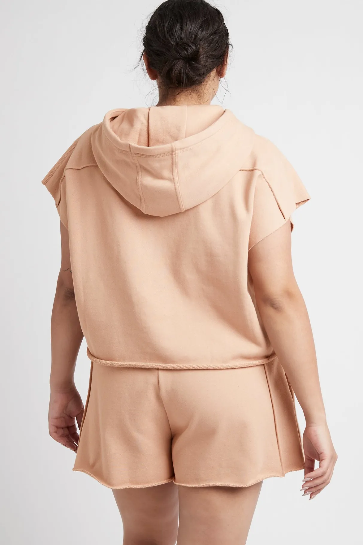 embossed_signature_logo_sweat_shorts__14-1.webp Clearance Aje ATHLETICA Embossed Signature Logo Sweat Shorts 603 Sand