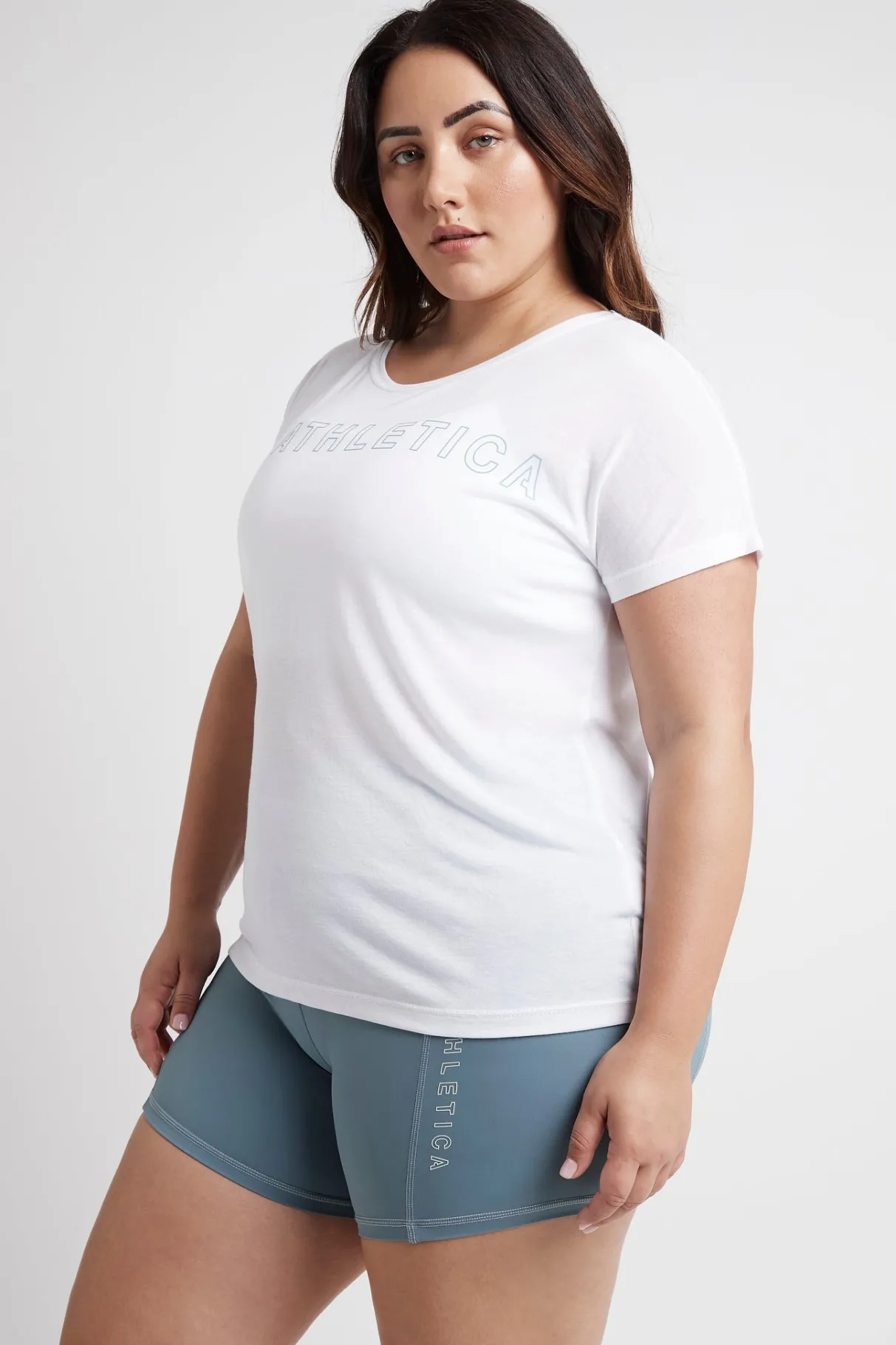 embossed_signature_logo_training_tshirt__11.webp Cheap Aje ATHLETICA Embossed Signature Logo Training T-Shirt 110 White/Storm Blue