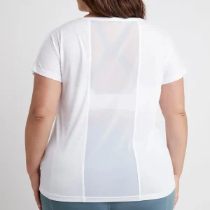 Cheap Aje ATHLETICA Embossed Signature Logo Training T-Shirt 110 White/Storm Blue