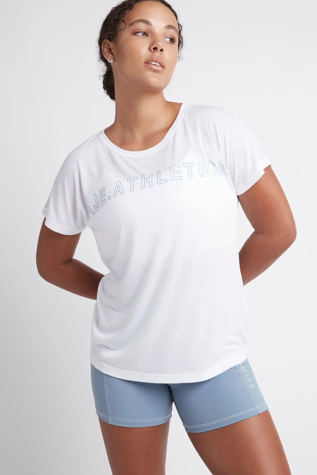 embossed_signature_logo_training_tshirt__6.webp Cheap Aje ATHLETICA Embossed Signature Logo Training T-Shirt 110 White/Storm Blue
