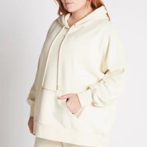 Cheap Aje ATHLETICA Essential Hoodie 411 Light Ivory/Gold