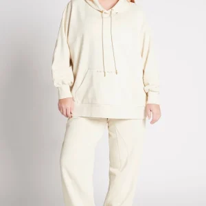 Cheap Aje ATHLETICA Essential Hoodie 411 Light Ivory/Gold