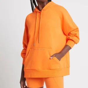 Cheap Aje ATHLETICA Essential Hoodie 411 Orange/Gold
