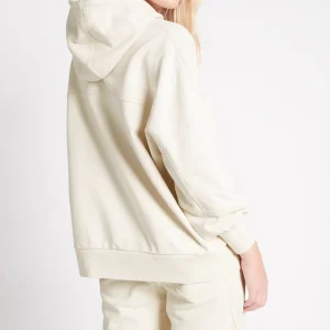 Cheap Aje ATHLETICA Essential Hoodie 411 Light Ivory/Gold