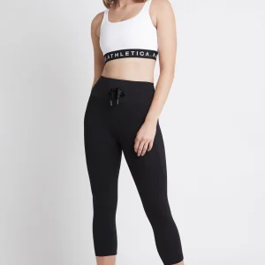 Hot Aje ATHLETICA Essential Logotape Sports Bra 307 White/Black