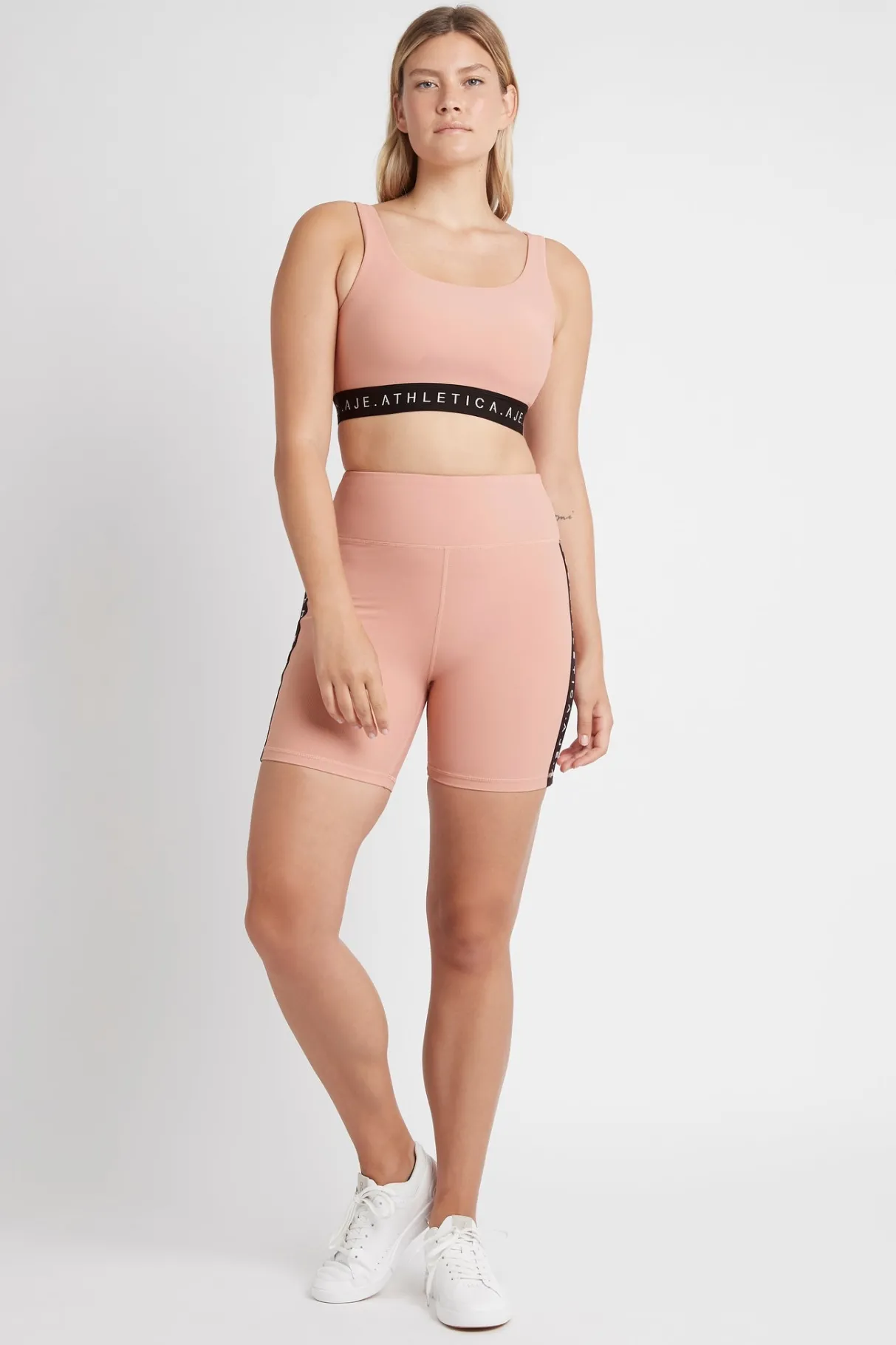 essential_mid_length_bike_shorts__10.webp Fashion Aje ATHLETICA Essential Mid Length Bike Shorts 601 Sunset Pink