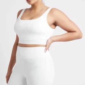 Best Sale Aje ATHLETICA Essential Mid Length Bike Shorts 601 White