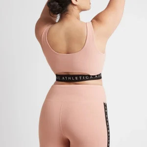 Fashion Aje ATHLETICA Essential Mid Length Bike Shorts 601 Sunset Pink