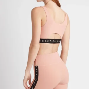 Fashion Aje ATHLETICA Essential Mid Length Bike Shorts 601 Sunset Pink