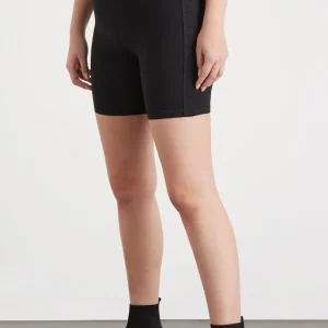 New Aje ATHLETICA Essential Mid Length Bike Shorts 601 Black