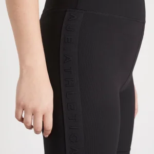 New Aje ATHLETICA Essential Mid Length Bike Shorts 601 Black