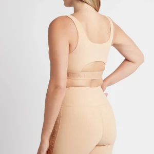 Best Sale Aje ATHLETICA Essential Mid Length Bike Shorts 601 Sand