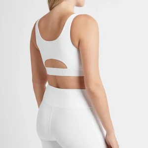 Best Sale Aje ATHLETICA Essential Mid Length Bike Shorts 601 White