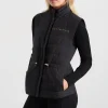 Sale Aje ATHLETICA Essential Puffer Vest 721 Black