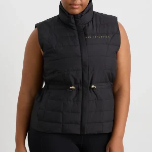 Sale Aje ATHLETICA Essential Puffer Vest 721 Black