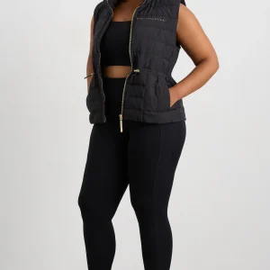 Sale Aje ATHLETICA Essential Puffer Vest 721 Black