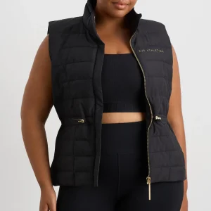Sale Aje ATHLETICA Essential Puffer Vest 721 Black