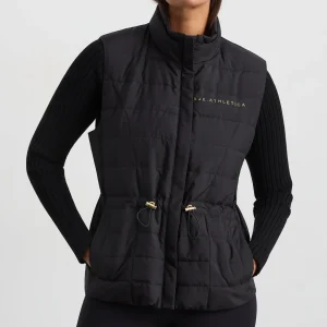 Sale Aje ATHLETICA Essential Puffer Vest 721 Black