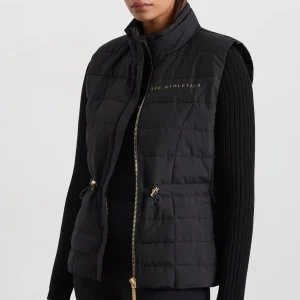 Sale Aje ATHLETICA Essential Puffer Vest 721 Black