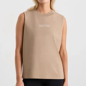 Flash Sale Aje ATHLETICA Established Logo Long Tank 155 Dune